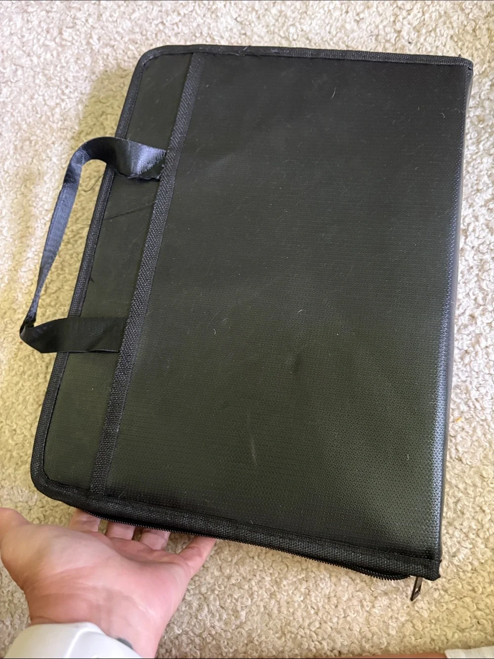 Waterproof fireproof file organizer